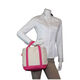 Personalized Pink Striped Insulated Lunch Tote Image 7 of 7